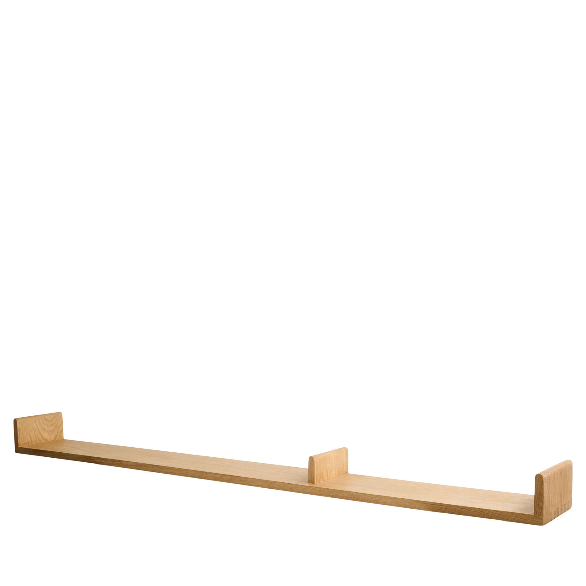 Keeper II U hylde olieret FSC-certificeret egetræ - L140 cm